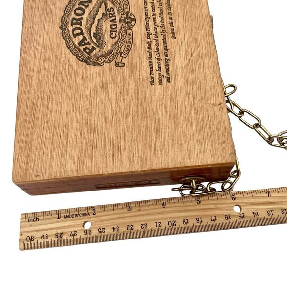 Padron Vintage Handmade Cigar Box Purse ONE OF A KIND - Picture 7 of 10
